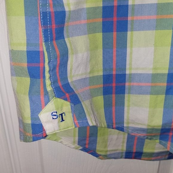 SOUTHERN TIDE Classic Fit Button Down Plaid Shirt - Picture 9 of 11